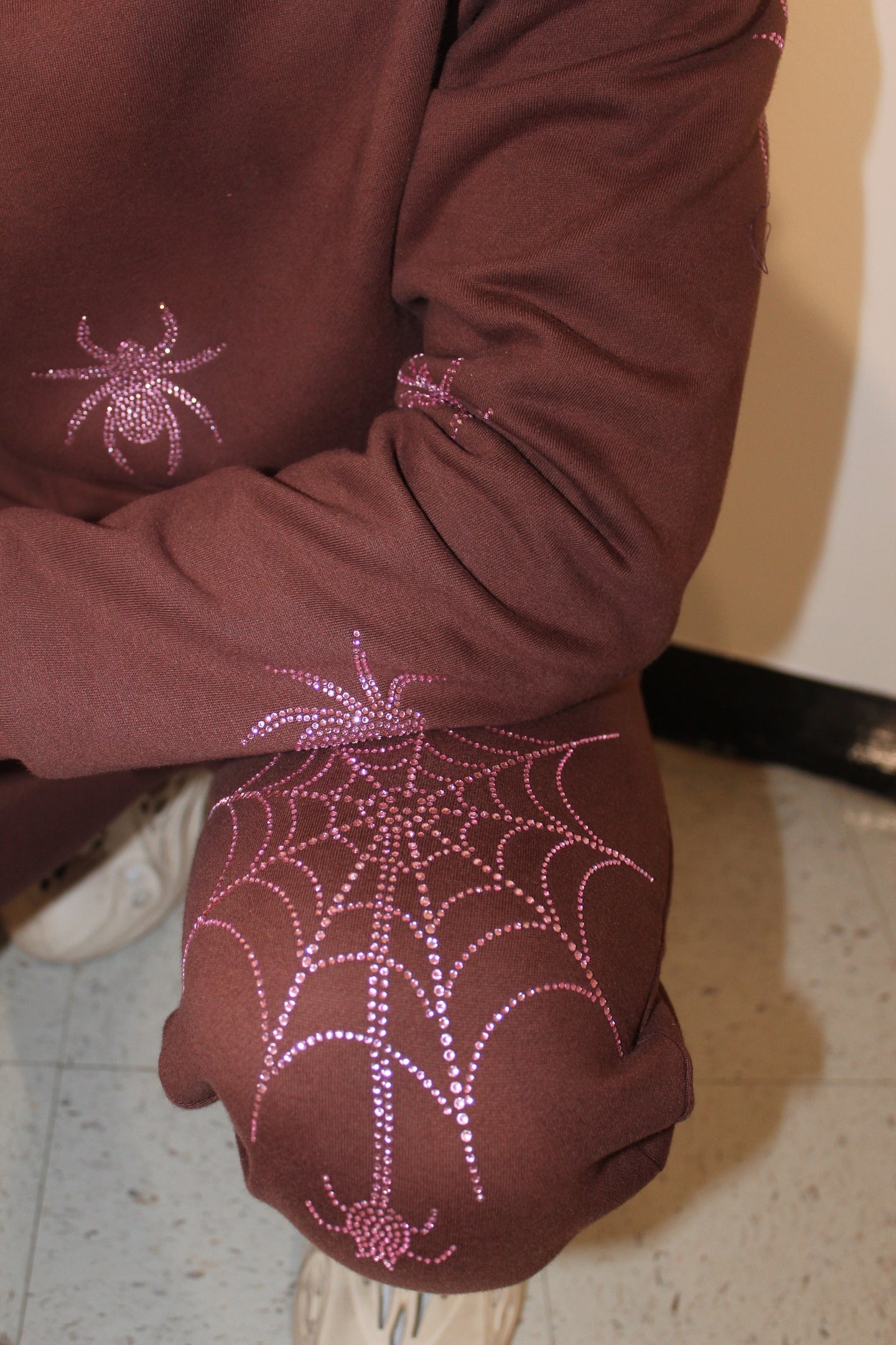 Brown Spider Sweatpants