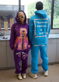 Purple Skully Hoodie