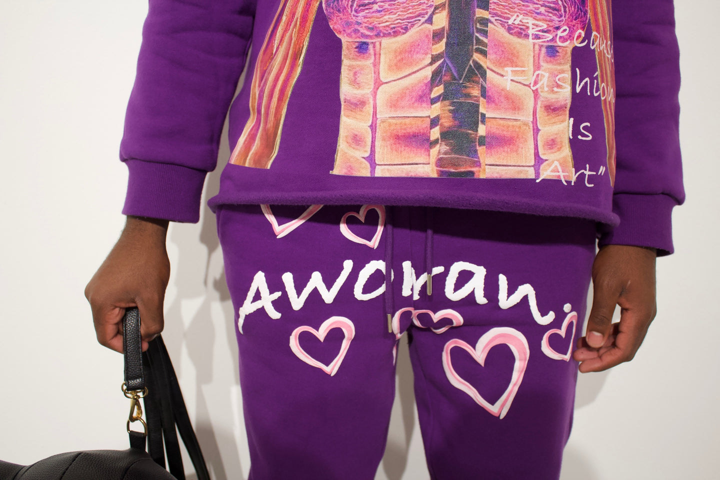 Purple Skully Sweatpants
