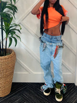 Short Sleeve Orange Baby Tee