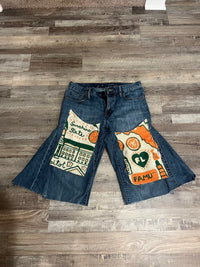 Reworked Denim Jhorts