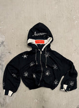 Black Spider 2.0 Zip Up Jacket