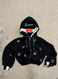 Black Spider 2.0 Zip Up Jacket
