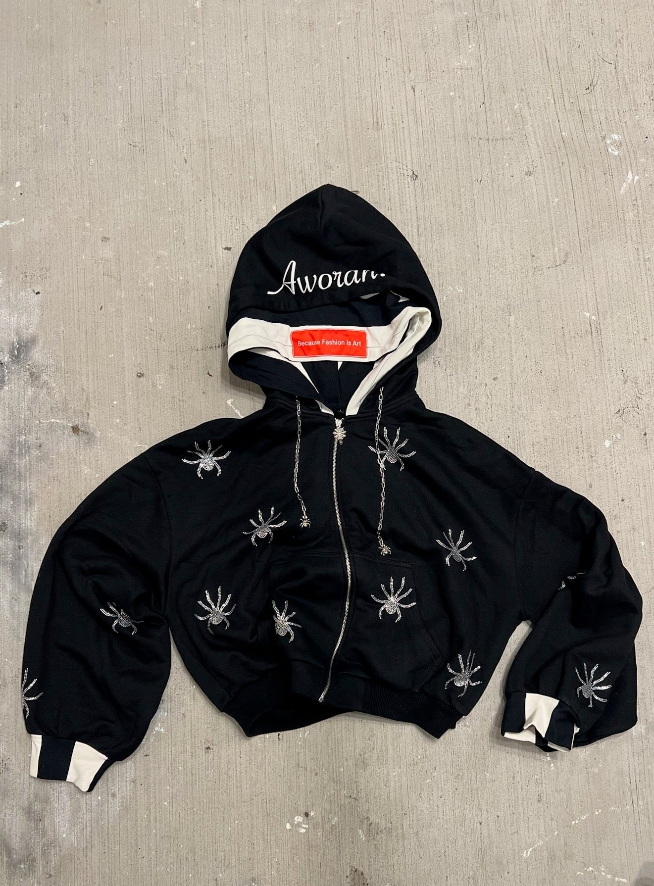 Black Spider 2.0 Zip Up Jacket