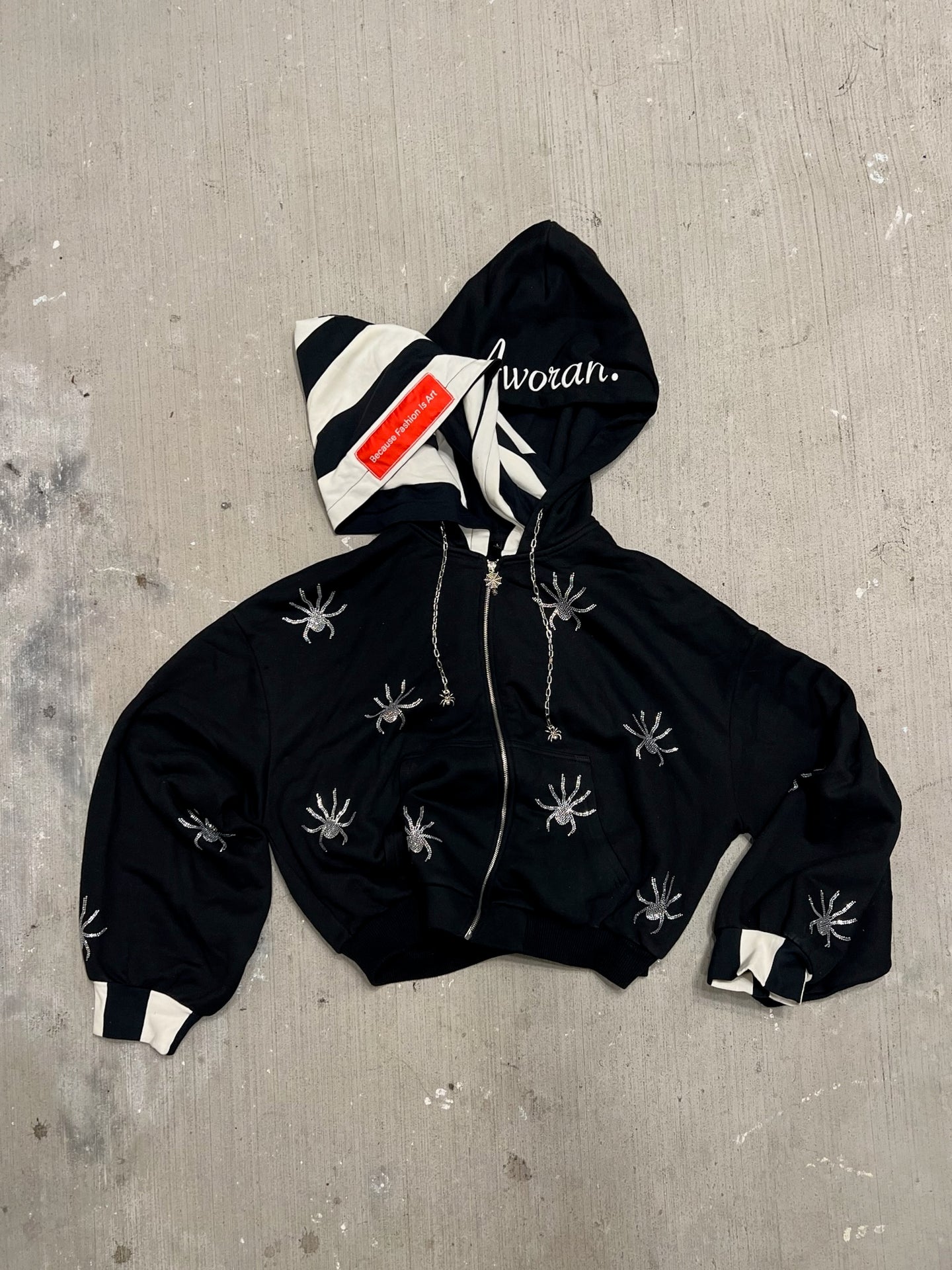 Black Spider 2.0 Zip Up Jacket