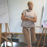 Mohair Knit Shorts