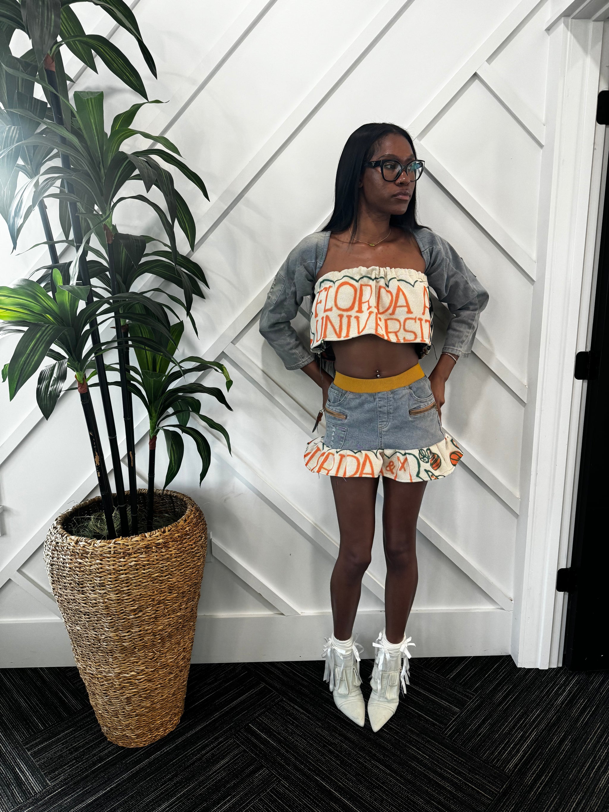 Famu Tapestry Top