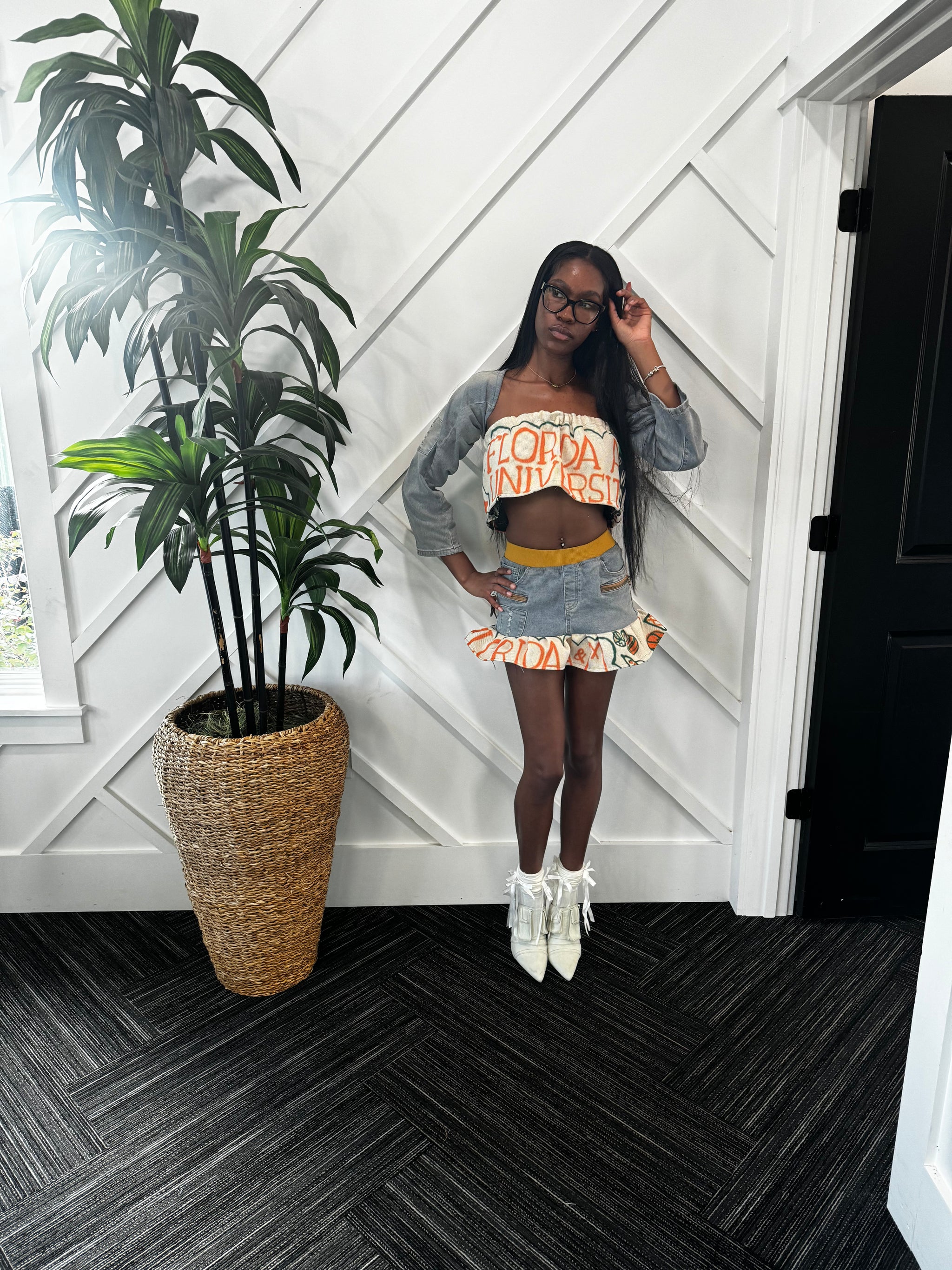 Famu Tapestry Top