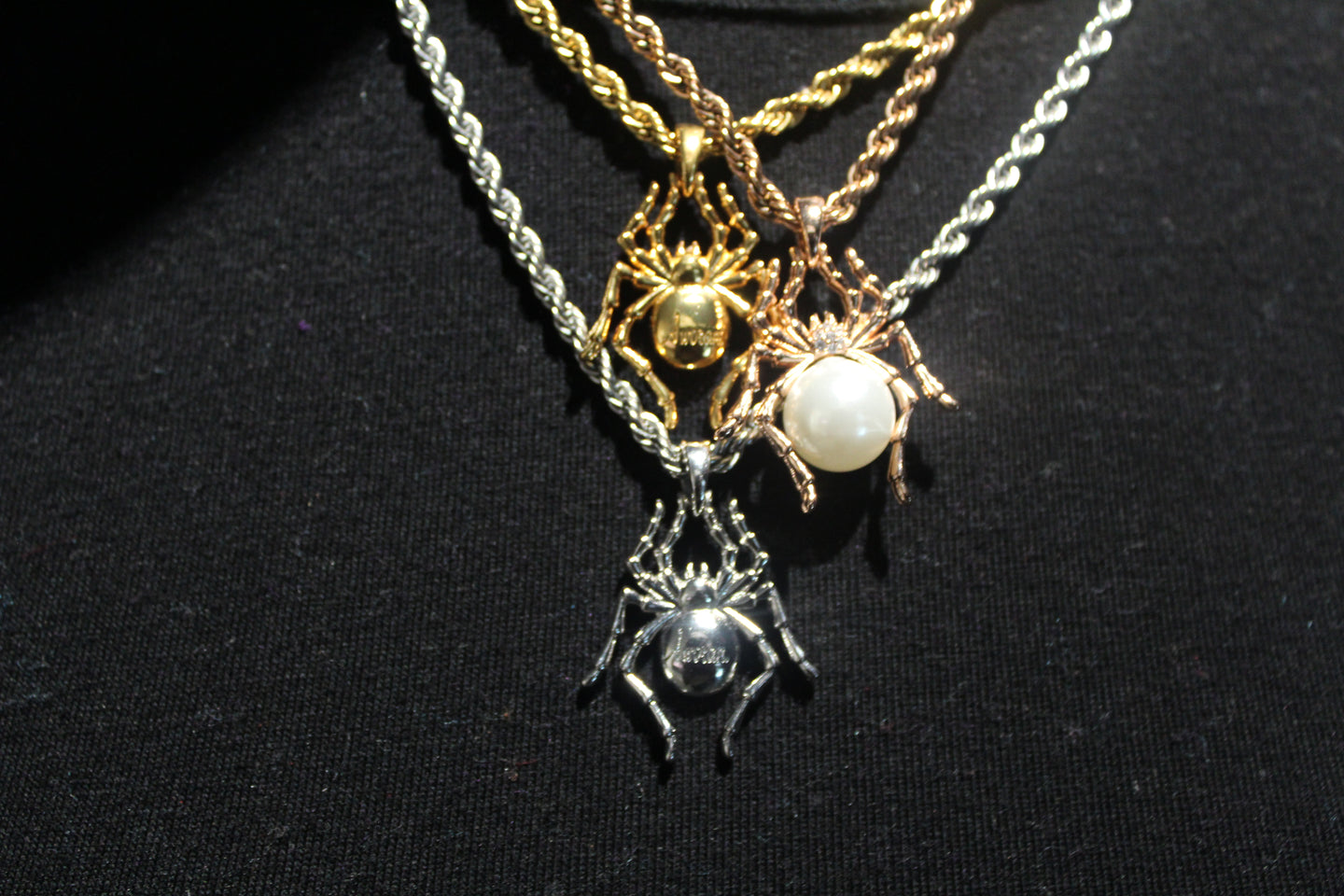 Pearl Logo Necklace
