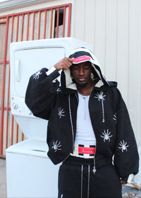 Black Spider 2.0 Zip Up Jacket