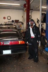 Black Spider 2.0 Full Length Zipper Sweats