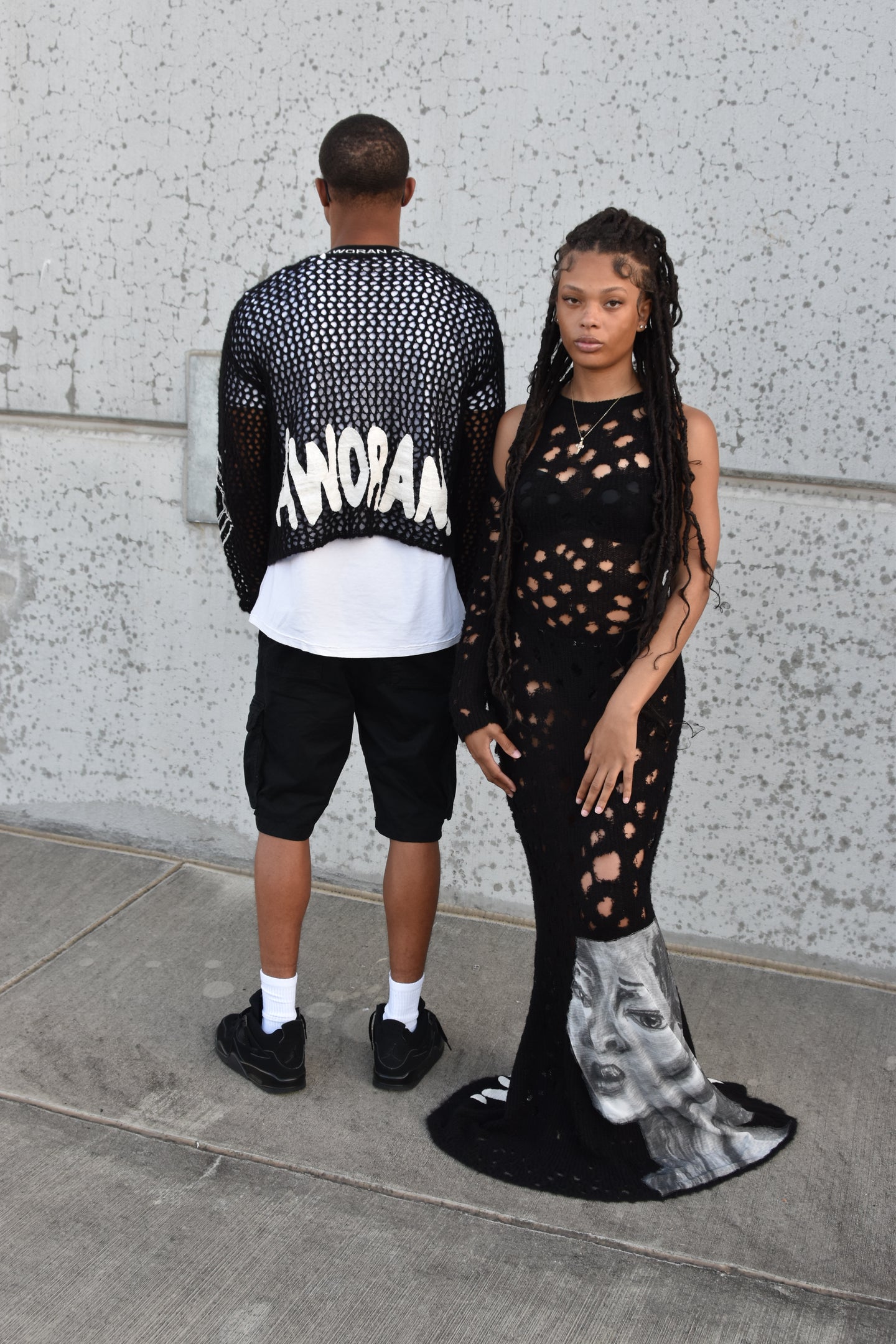 "Artiste" Crochet Bodycon Dress