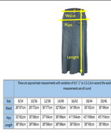 Denim Reworked Flare Maxi Skirt