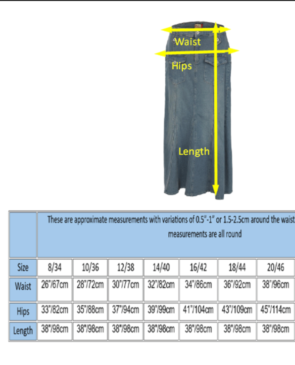 Denim Reworked Flare Maxi Skirt