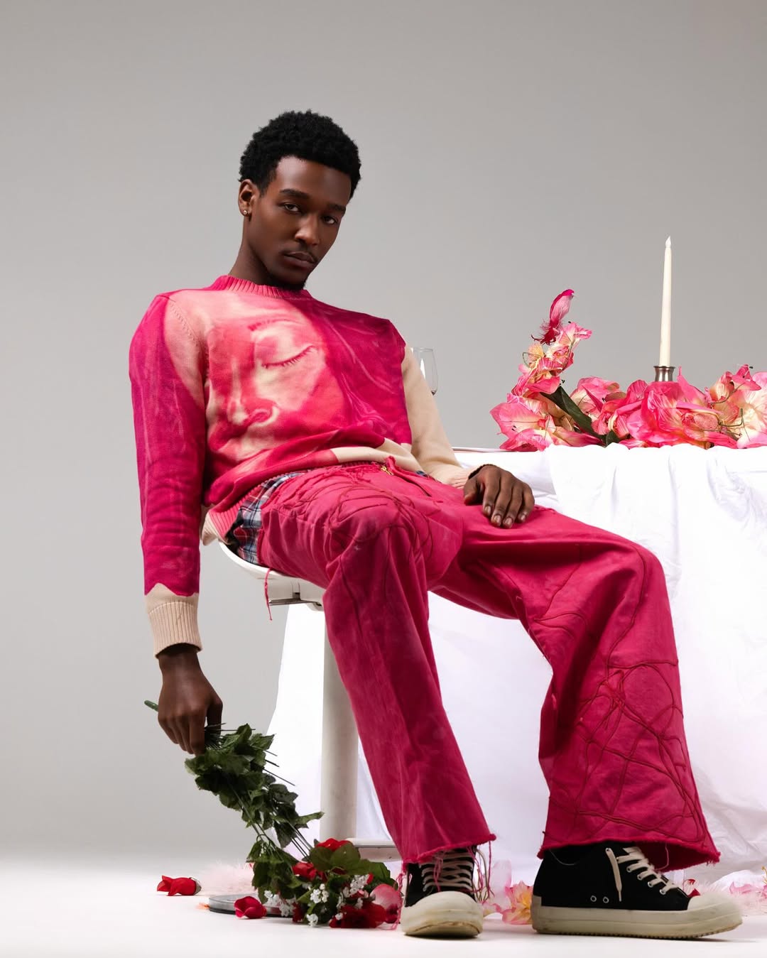 Pink Beauty's Sweater