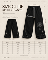 Black Spider 2.0 Full Length Zipper Sweats